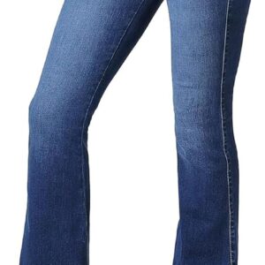 Bell Bottom Jeans for Women Ripped High Waisted Classic Flared Denim Pants